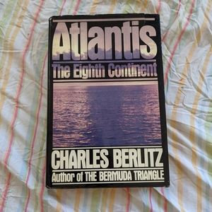 "Atlantis, The Eighth Continent" vintage hardcover book